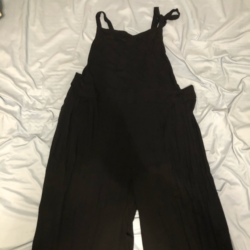 Linen overalls